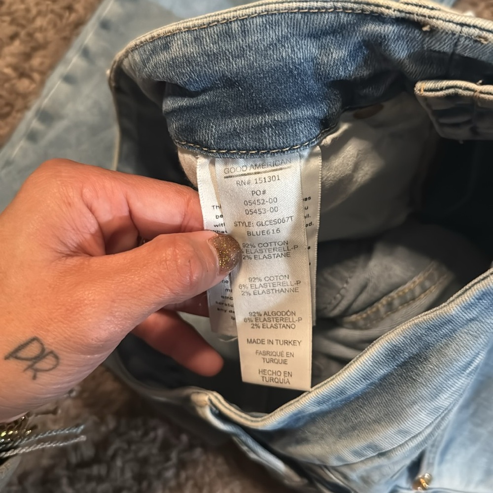 Good American woman’s jeans size 00/24 NWT - Picture 9 of 9